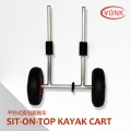 Y02010 Aluminum Sit-On-Top canoe kayak cart beach cart trolley