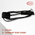 Y07004 10ft TPU Straight surf board leash paddle foot leash SUP board leash leg ropes