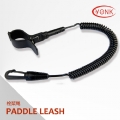 Y10001 Surfboard flex coiled paddle leash sup board leash