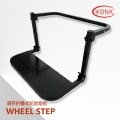 Y40013 Steel adjustable portable foldable 22” Car Wheel Step ladder tyre tire step