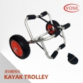 Y02015 Deluxe multifunction folding Aluminum canoe kayak cart beach cart trolley