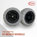 Y05018 16 inch balloon wheel beach wheels with bearing